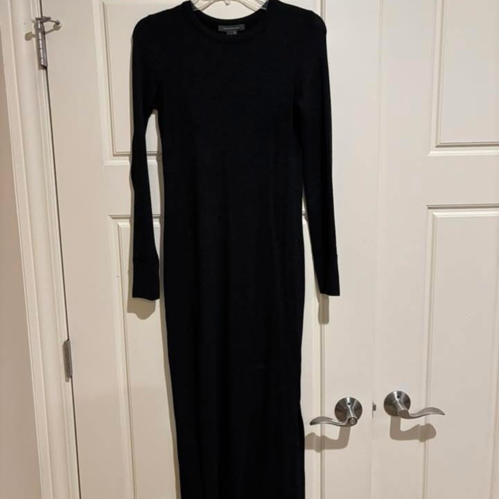 French Connection Black Maxi Dress